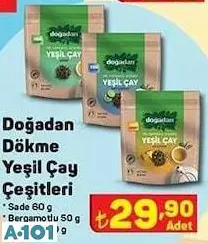 DOĞADAN DÖKME YEŞİL ÇAY DOĞADAN DÖKME YEŞİL ÇAY
